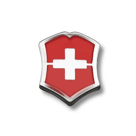 Victorinox Pin 4.1888 – Frontansicht des Metall-Pins mit Cross-and-Shield-Emblem