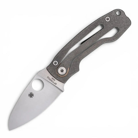 Spyderco PITS 2, M398, Titan, 42a konform, C269TIP