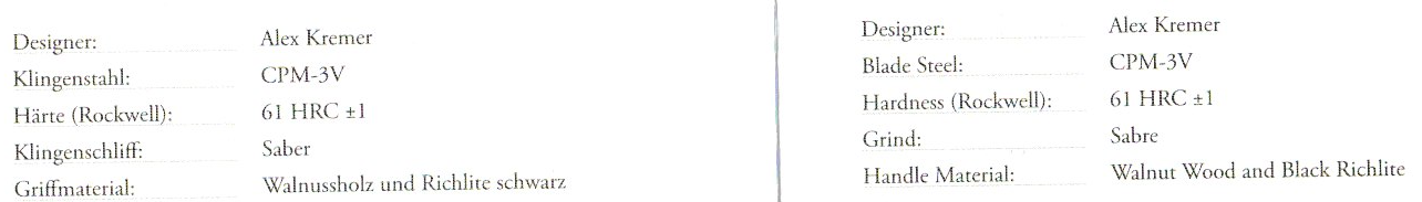Böker AK4 Knife Days 2026 Exclusive – Limitiert auf 15 Stück, CPM-3V, signiert von Alex Kremer