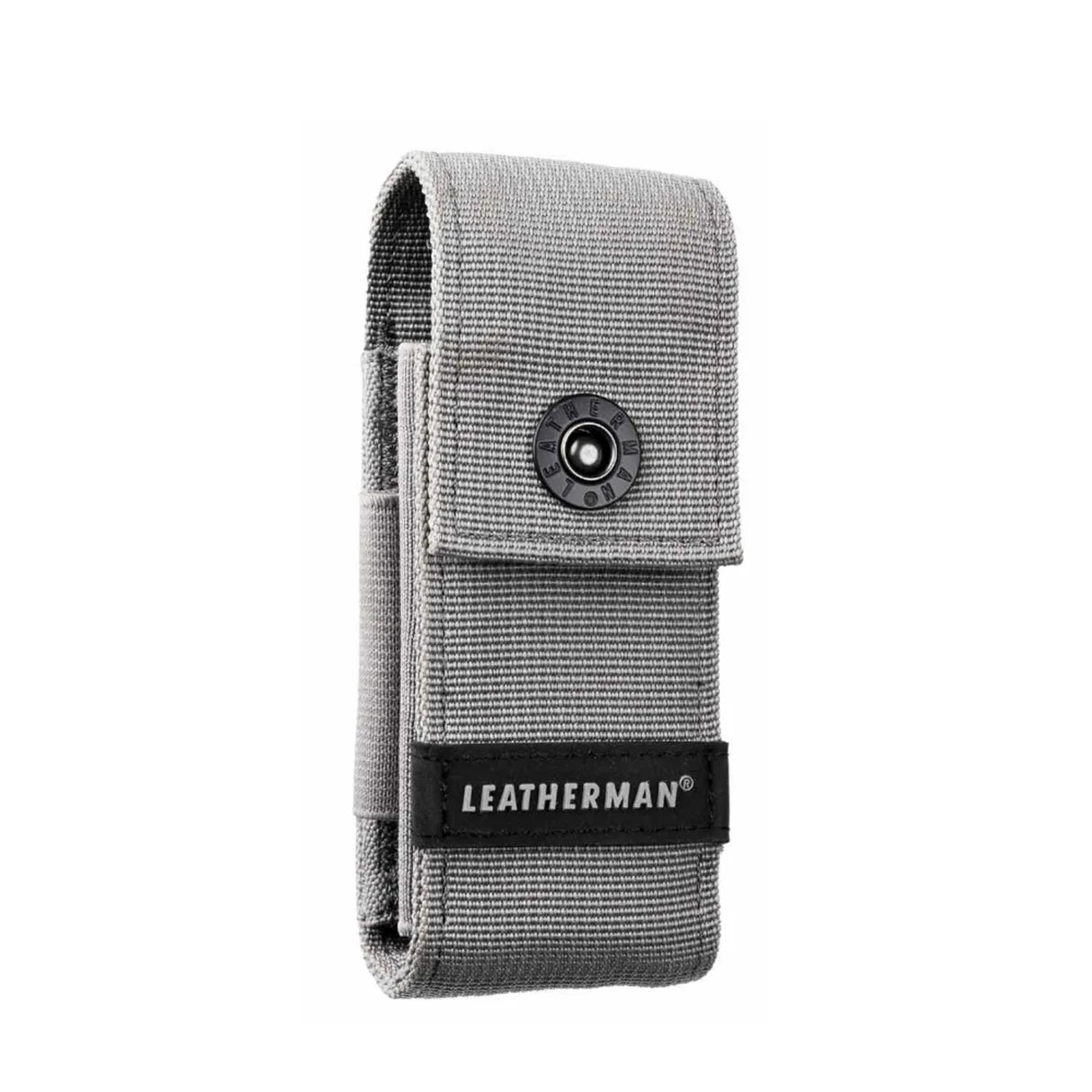 Leatherman Nylon Holster Grau mit Taschen – Passend für ARC, FREE P2/P4 | Hochwertiges Gürteletui