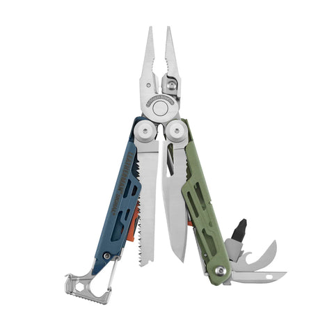 Leatherman Signal® Tundrascape Multi-Tool  – Outdoor-Multitool mit 19 Funktionen, Feuerstarter & Signalpfeife