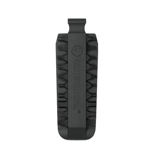 Leatherman Bit Kit Nummer 6 in Schwarz mit 22 Schraubenantrieben