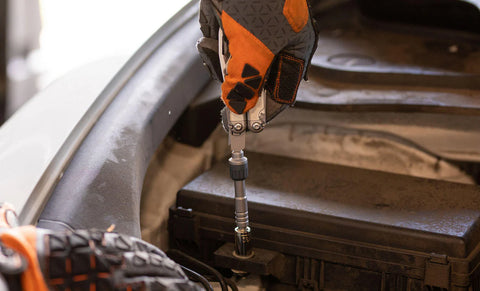 Leatherman Ratchet Driver – Ratschen-Bithalter mit Magnet | Grau