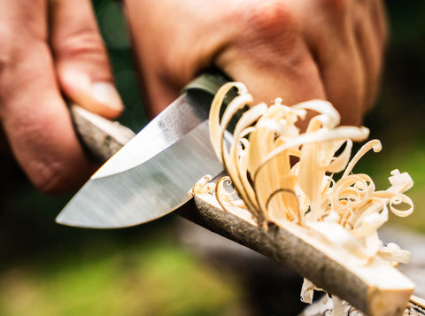 Böker Manufaktur Solingen Bronco Mini CPM-3V Green – Kompaktes Bushcraft-Messer mit Kydexscheide