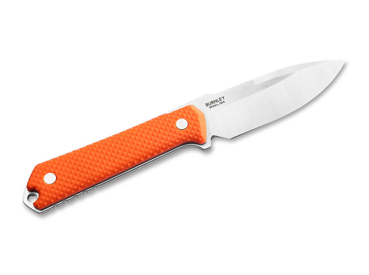 Böker Kiboku G10 Orange – Feststehendes Messer mit RWL-34 & Kydex-Scheide, Solingen