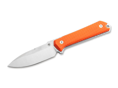 Böker Kiboku G10 Orange – Feststehendes Messer mit RWL-34 & Kydex-Scheide, Solingen
