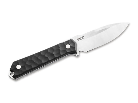 Böker Kiboku Richlite Black Rock Pattern – Feststehendes Messer mit RWL-34 & Kydex-Scheide
