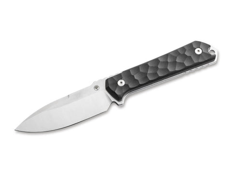 Böker Kiboku Richlite Black Rock Pattern – Feststehendes Messer mit RWL-34 & Kydex-Scheide