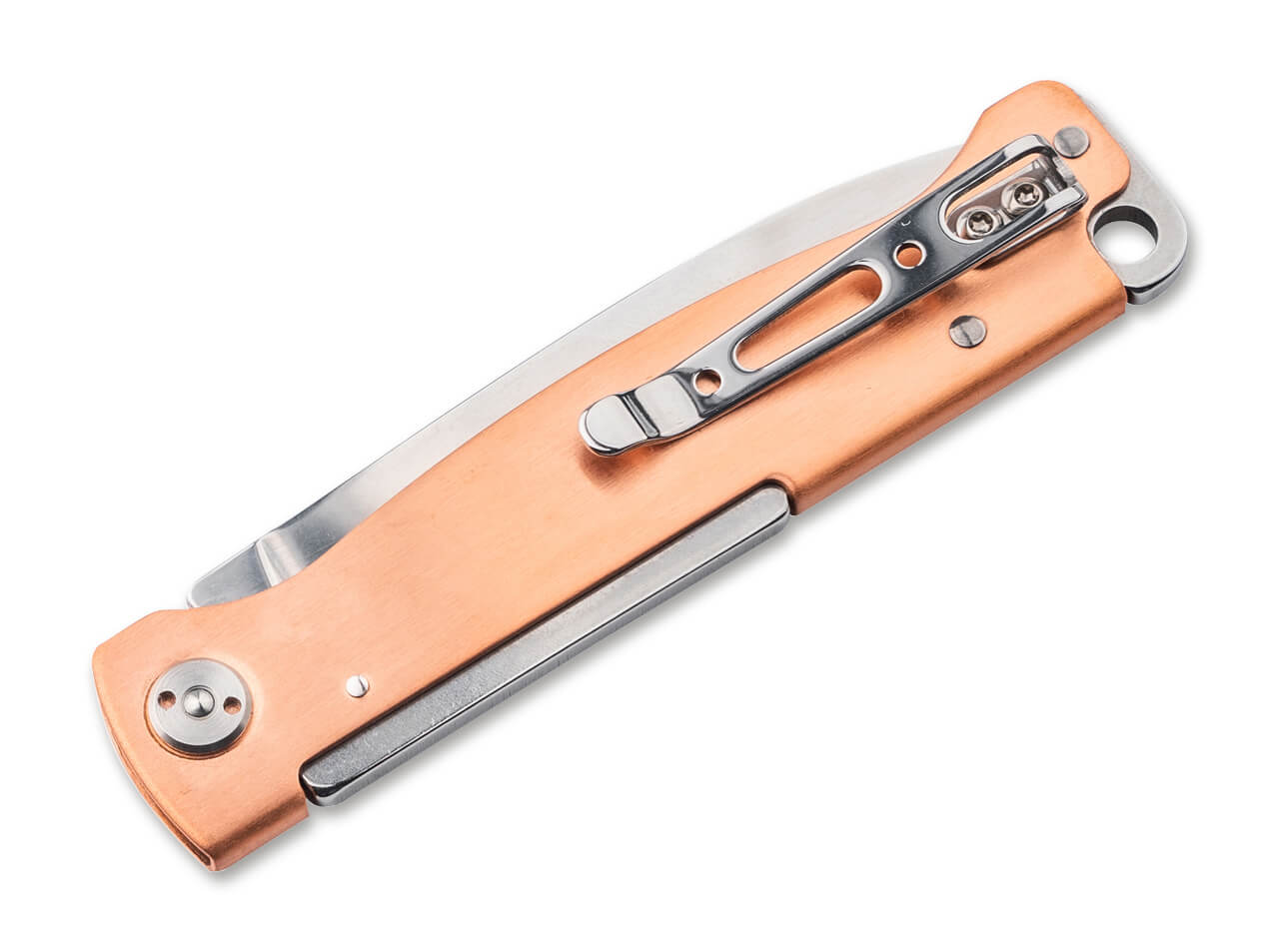 Böker Plus Atlas Copper – Slipjoint Taschenmesser 12C27, Kupfergriff