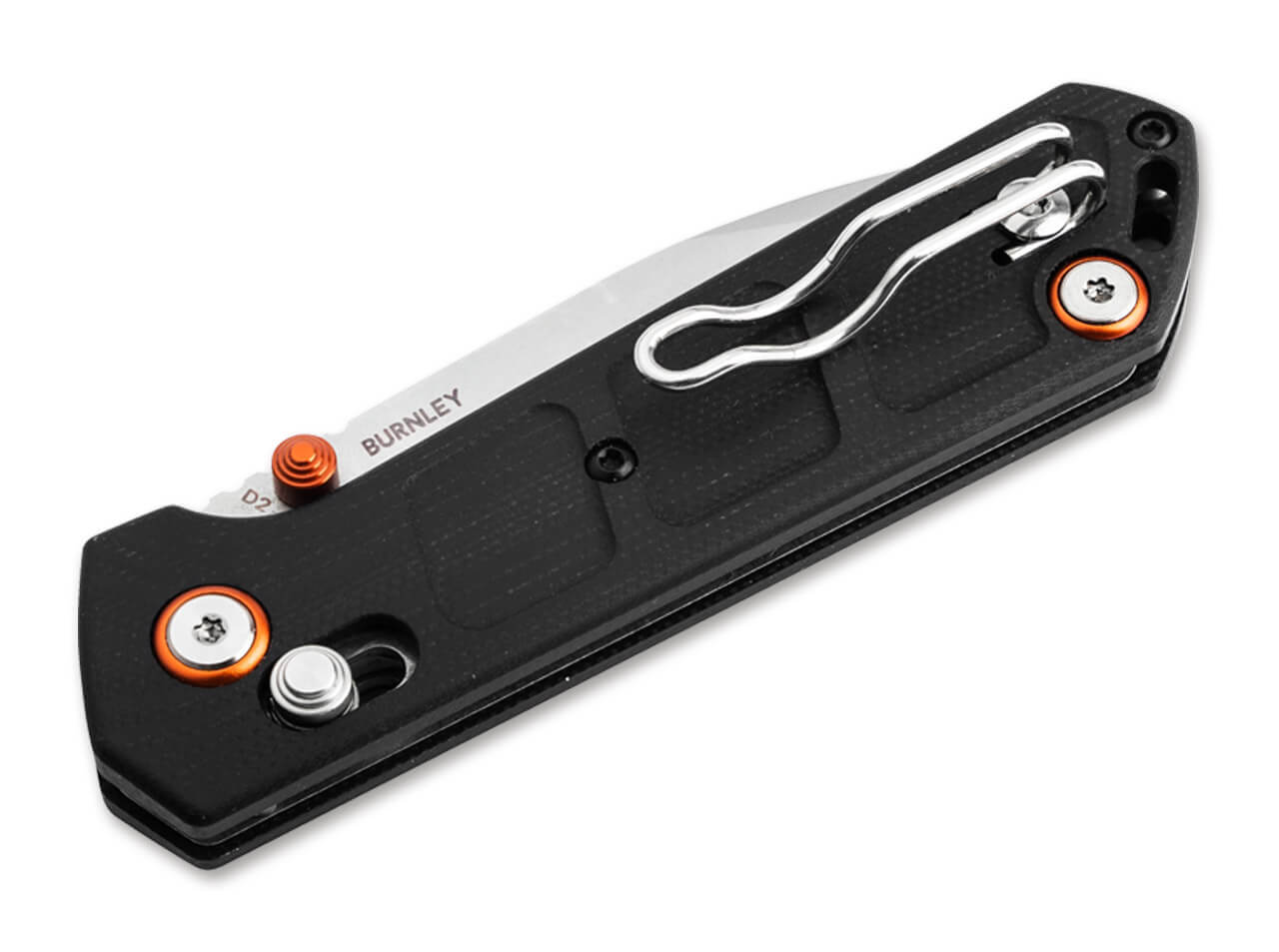 Böker Plus Kihon Compact – EDC Taschenmesser mit D2 Stahl, Crossbar Lock & GFN Griff | Lucas Burnley Böker Plus