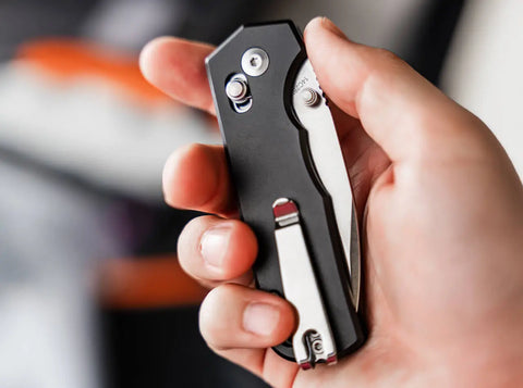 Böker Plus Rockstub 2.0 Messer 14C28N Crossbar Lock Aluminium EDC Taschenmesser Böker Plus