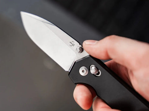Böker Plus Rockstub 2.0 Messer 14C28N Crossbar Lock Aluminium EDC Taschenmesser Böker Plus