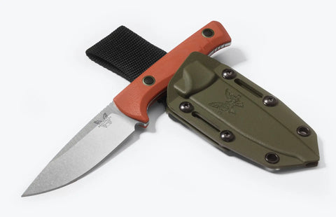 Benchmade 15650-01 SlipRidge Fixed Orange G10 – MagnaCut Jagdmesser