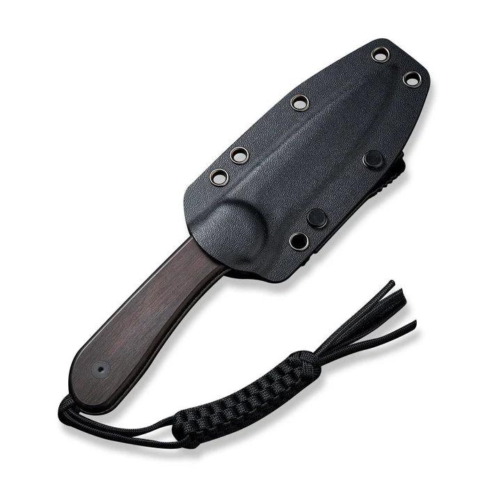 CIVIVI Fixed Blade Elementum Ebony Damascus C2105-DS1