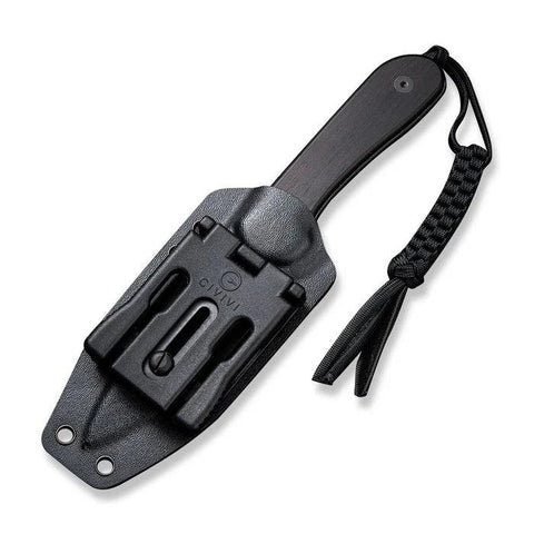 CIVIVI Fixed Blade Elementum Ebony Damascus C2105-DS1