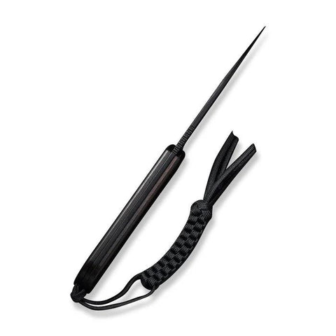 CIVIVI Fixed Blade Elementum Ebony Damascus C2105-DS1
