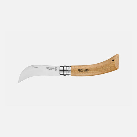 Opinel Gartenmesser N°08 – Hippe-Messer mit gebogener Edelstahlklinge zum Veredeln & Zurückschneiden