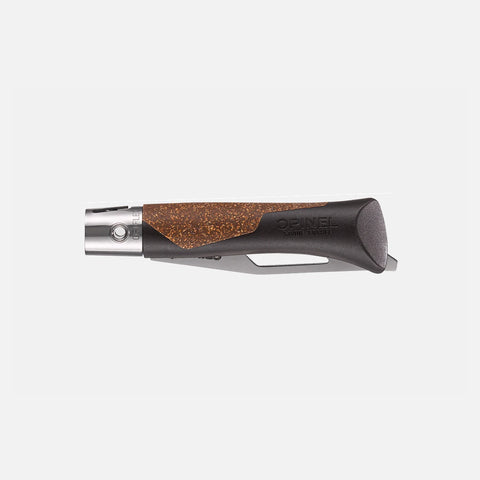 Opinel néo7 Alpine Dunkelbraun – Taschenmesser für den Bergsport