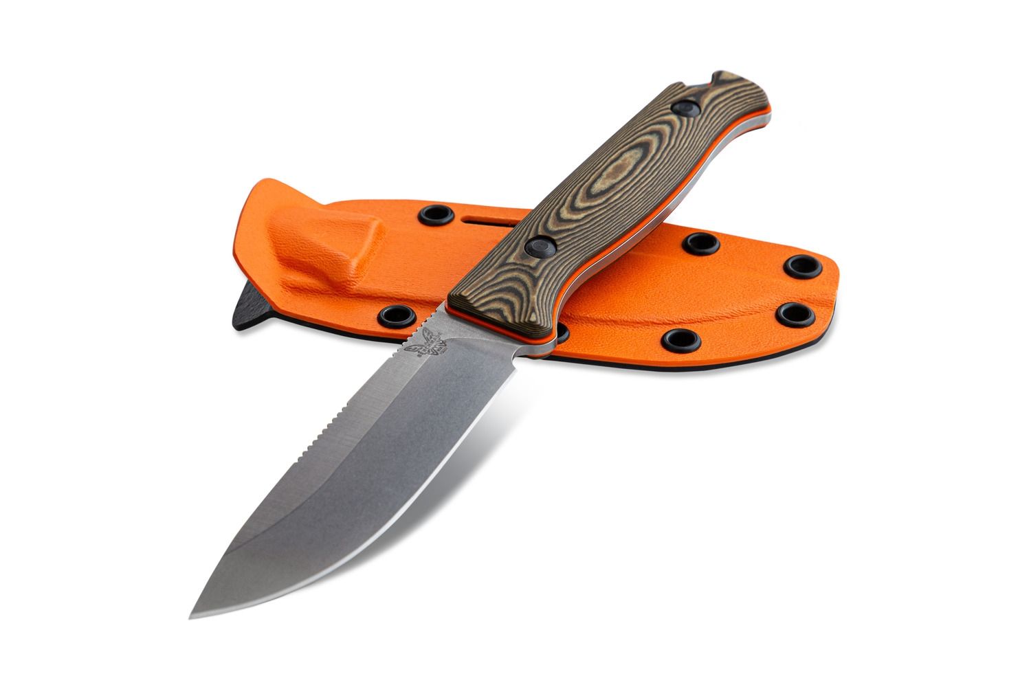 Benchmade 15002-1 Saddle Mountain Skinner – CPM-S90V, Richlite Griff, Hunt Line