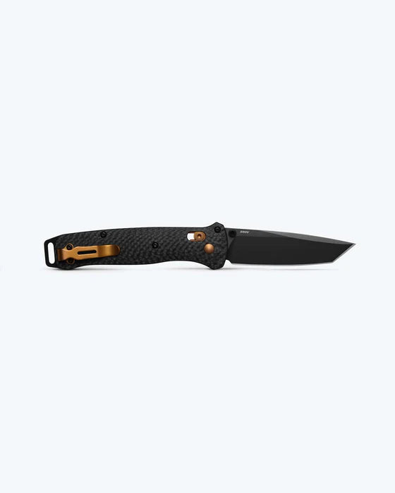 Benchmade 537BK-10 Bailout – Black Blade, Carbon Fiber, S90V, AXIS Lock