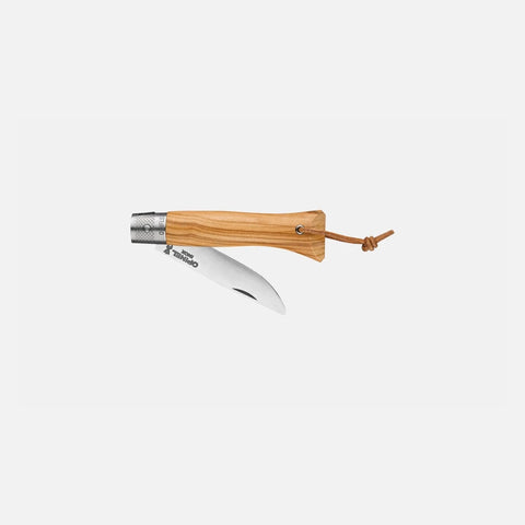 Opinel néo6 Opiflex Taschenmesser Olivenholz – 7 cm Klinge, Made in France
