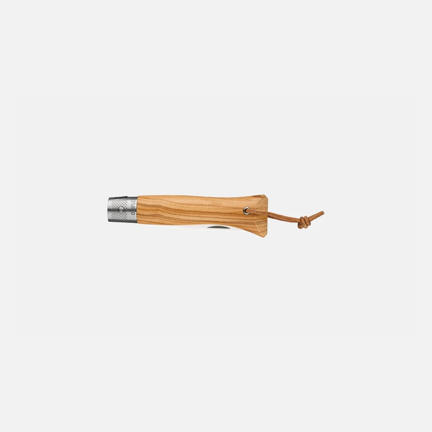 Opinel néo6 Opiflex Taschenmesser Olivenholz – 7 cm Klinge, Made in France
