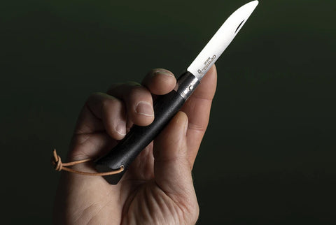 Opinel néo6 Opiflex Taschenmesser Ebenholz – 7 cm EDC, sicher & edel, Made in France