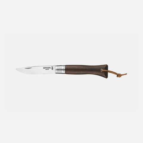 Opinel néo6 Opiflex Taschenmesser Nussbaum 7 cm – Sicheres EDC, Made in France