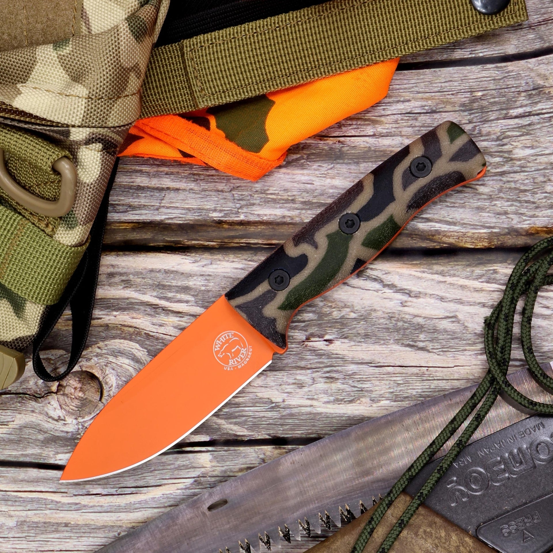 White River Ursus Cub MagnaCut Orange Duck Camo G-Carta Limited USA Messer