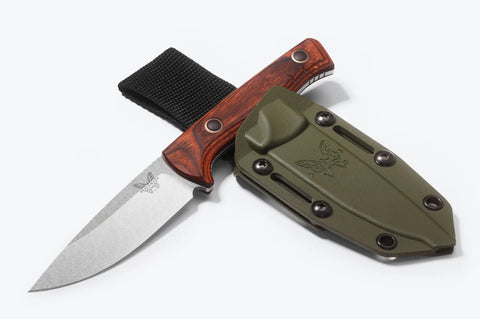 Benchmade 15650 SlipRidge Fixed Holz – MagnaCut Jagdmesser
