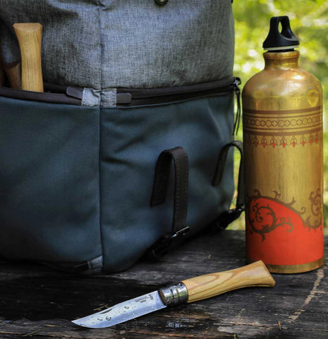 Opinel N°08 Olivenholz – Elegantes Taschenmesser mit Edelstahlklinge & mediterranem Holzgriff