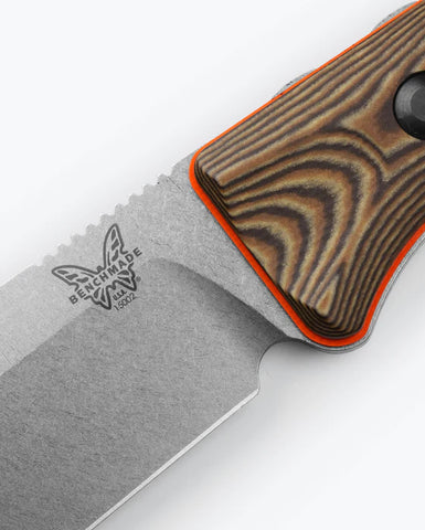 Benchmade 15002-1 Saddle Mountain Skinner – CPM-S90V, Richlite Griff, Hunt Line