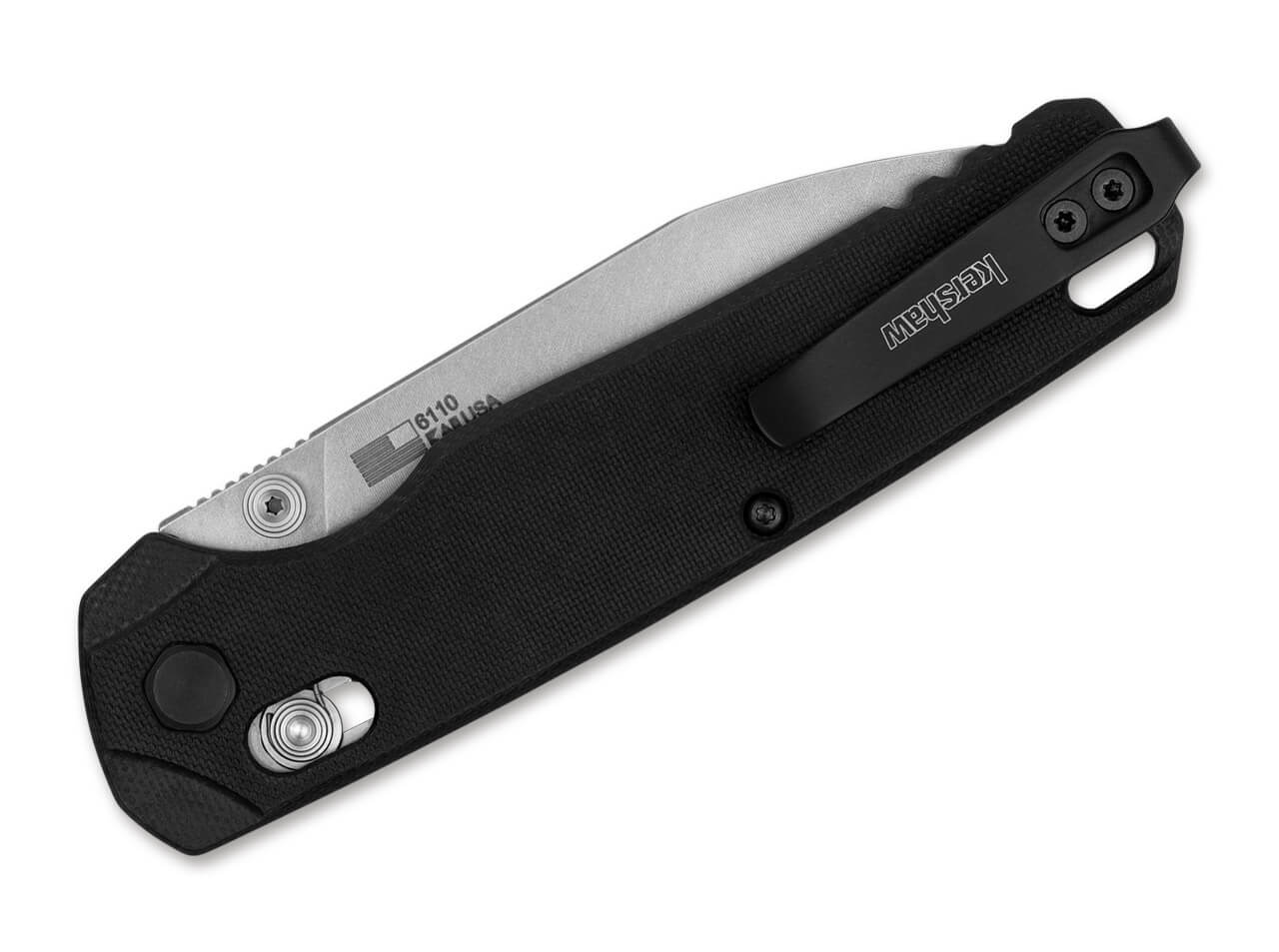 Kershaw Bel Air XL MagnaCut – Premium Taschenmesser mit Wharncliffe-Klinge, DuraLock & G10 | Made in USA Kershaw