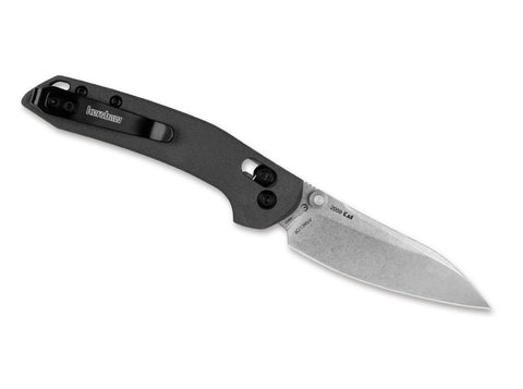 Kershaw Duster Taschenmesser – Kompaktes EDC mit 8Cr13MoV Stahl, DuraLock & GRN Griff Kershaw