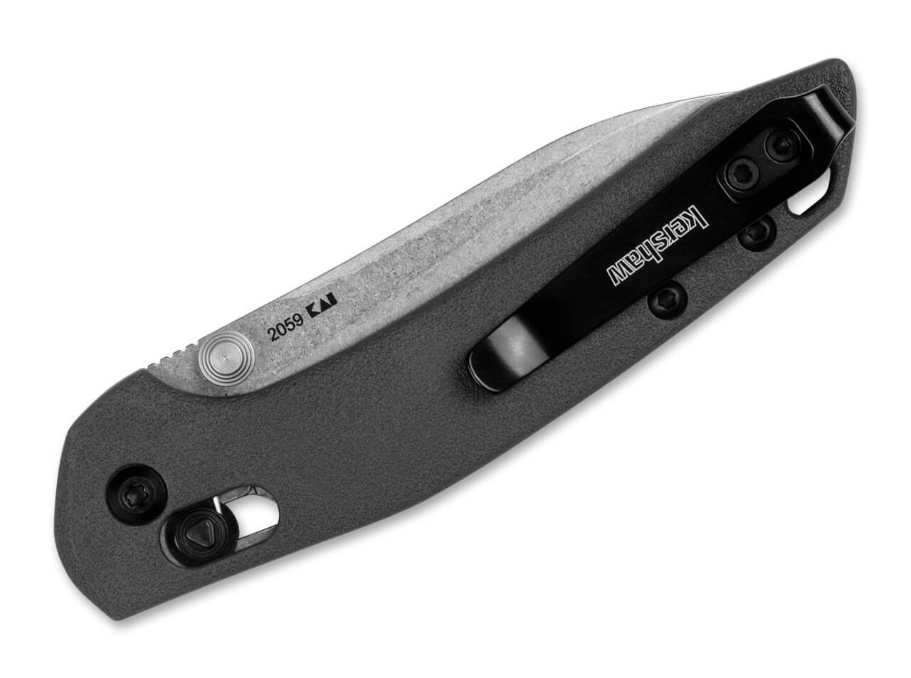 Kershaw Duster Taschenmesser – Kompaktes EDC mit 8Cr13MoV Stahl, DuraLock & GRN Griff Kershaw