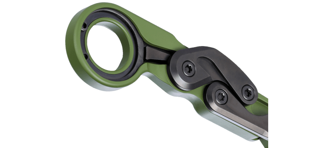 CRKT Provoke® 4040BG Karambit – D2 Stahl, Green Aluminum, Kinematic®