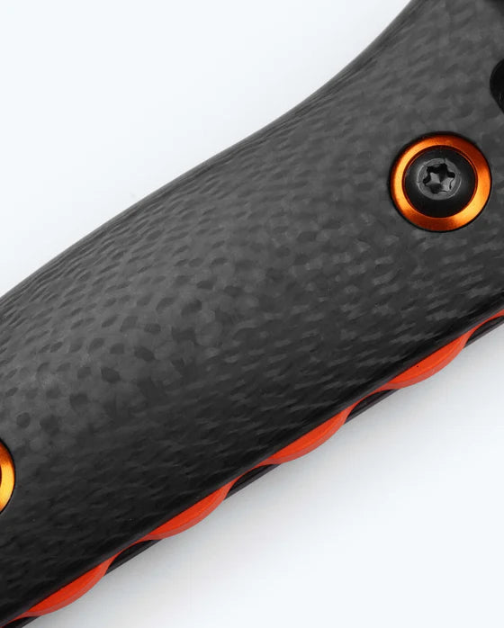 Benchmade 15600OR Raghorn CPM-CruWear – Jagdmesser mit Carbon-Griff