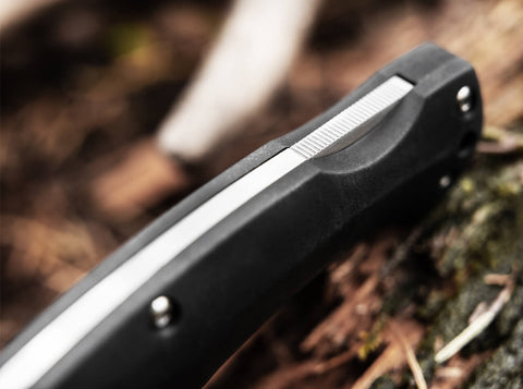 Böker Magnum Echidna Taschenmesser – 440B Droppoint-Klinge, Backlock & TPE-Griff von Raphael Durand