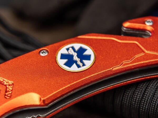 Böker Magnum Rettungsmesser Glasbrecher Gurtschneider Hosenclip rostfrei  scharf