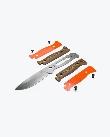 Benchmade 15002-1 Saddle Mountain Skinner – CPM-S90V, Richlite Griff, Hunt Line