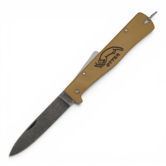 OTTER Mercator Sahara mit Clip – C75 Stone Wash, sandfarben, §42a konform, Solingen Otter