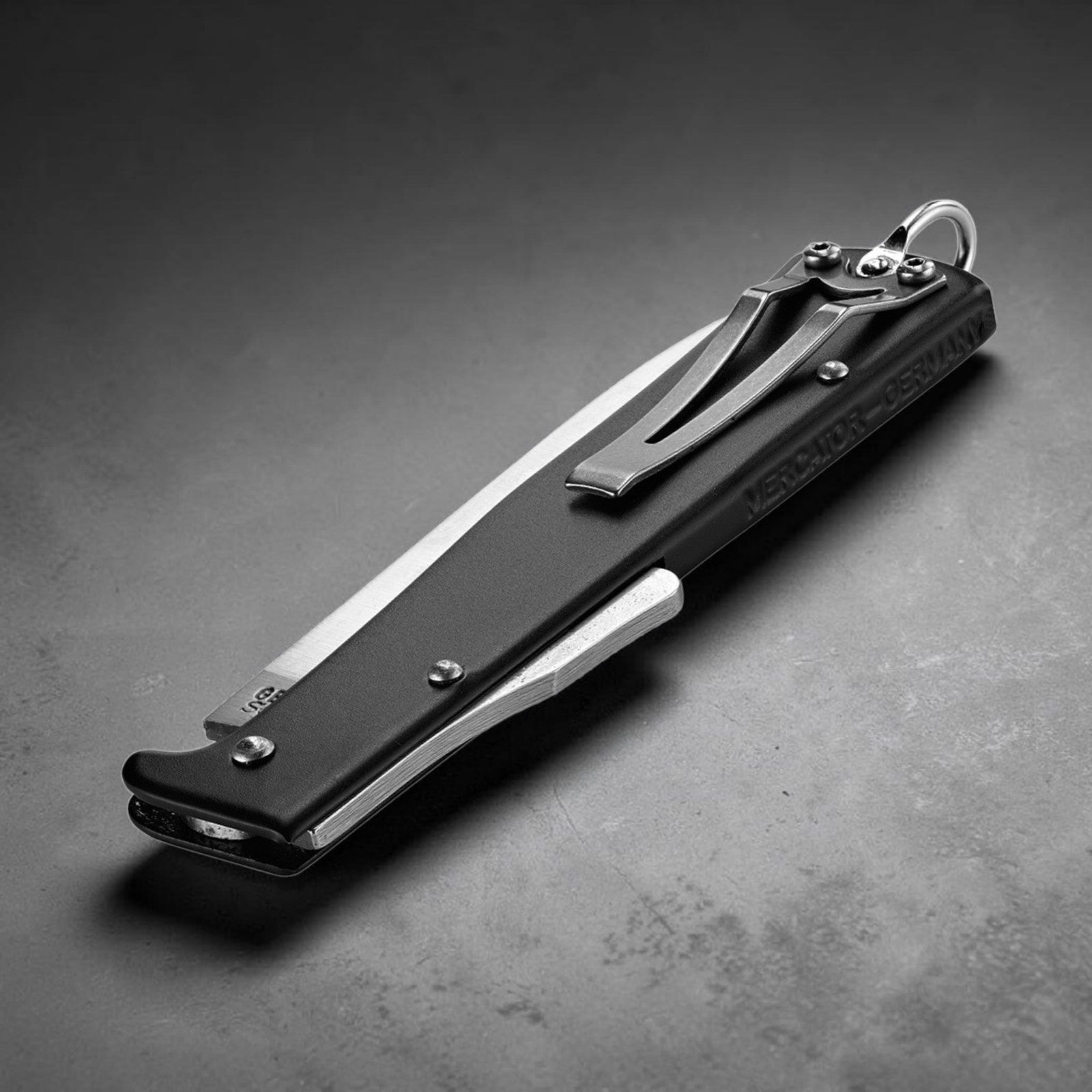 OTTER Mercator mit Clip – Solinger Klassiker seit 1867 mit Edelstahlclip, §42a konform