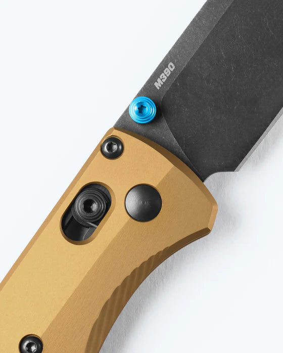 Benchmade 535BK-07 Bugout – Burnt Brass Aluminium, M390, AXIS Lock
