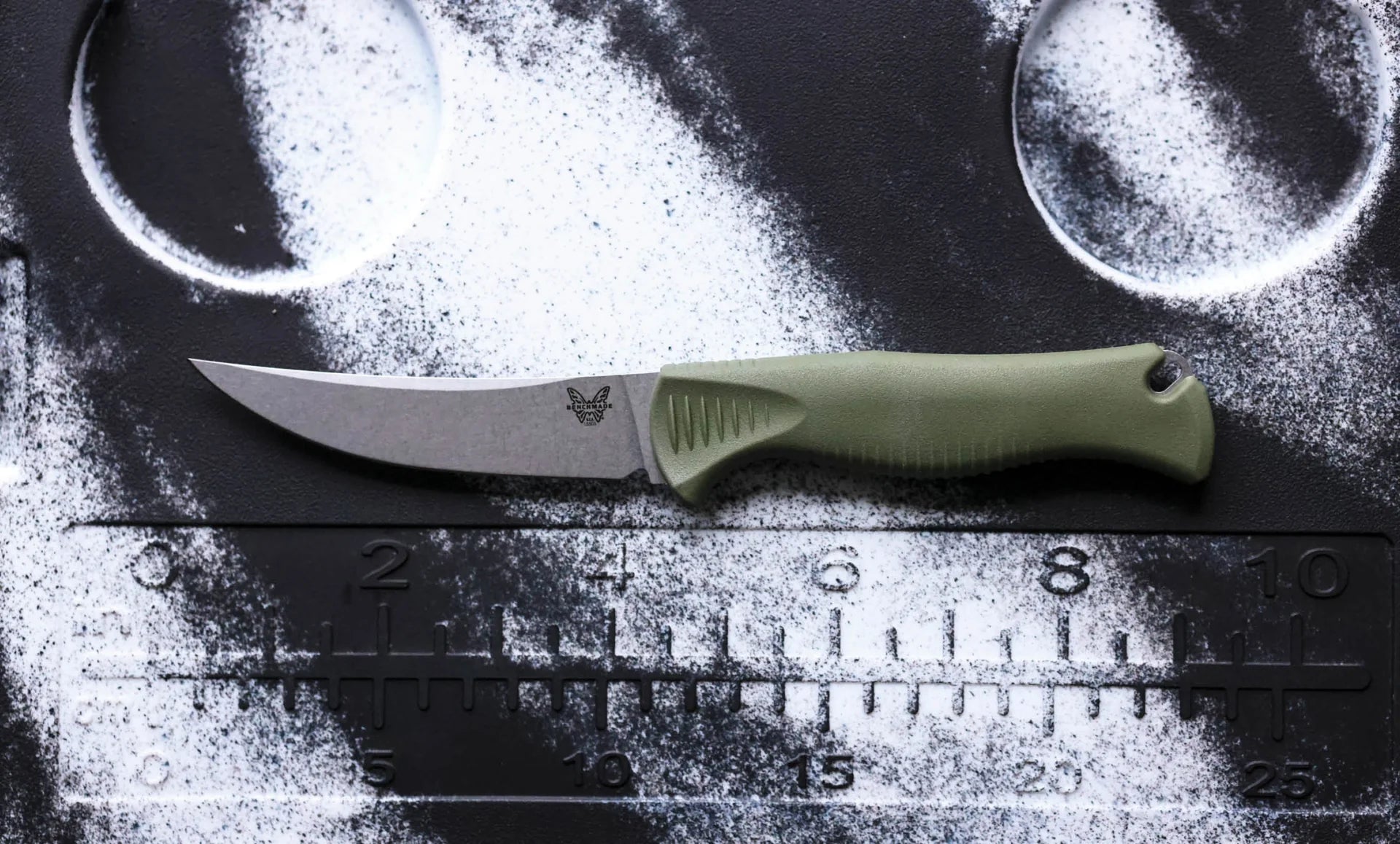 Benchmade 15505 Meatcrafter 4” – CPM-154 Stahl, Santoprene Griff, Boltaron Scheide