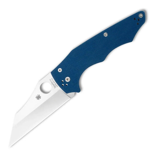 Spyderco YoJumbo Cobalt Blue – CPM-SPY27 Wharncliffe von Michael Janich Spyderco