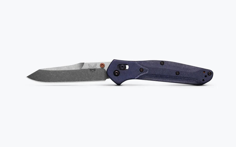 Benchmade 940-04 Osborne – Blue Denim Micarta, M390, AXIS Lock