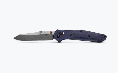 Benchmade 940-04 Osborne – Blue Denim Micarta, M390, AXIS Lock