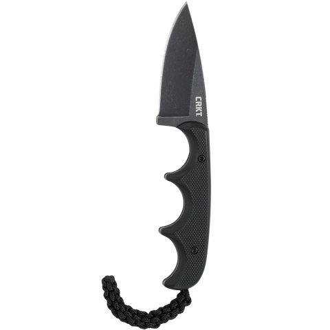 CRKT Minimalist Drop Point Neck Knife 5Cr15MoV G10 Alan Folts Messer 2384K