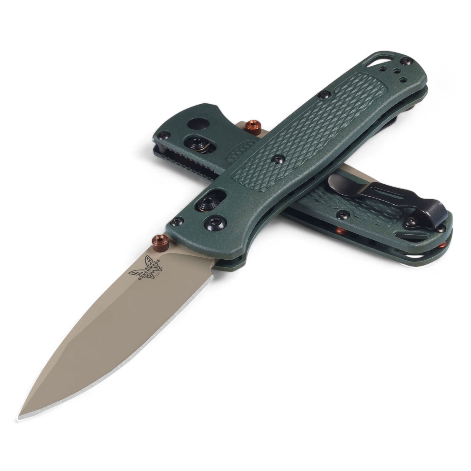 Benchmade 535TN-2601 Bugout Taiga Green – Elmax trifft Season Color 2026