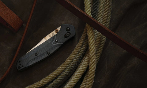 Benchmade 940-04 Osborne – Blue Denim Micarta, M390, AXIS Lock